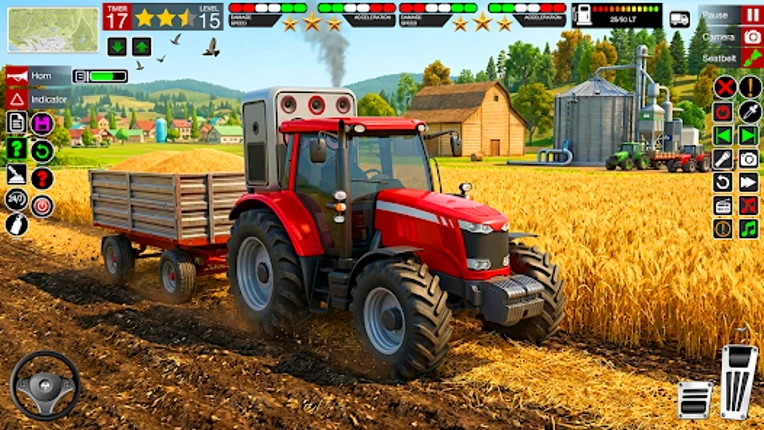 Indian Tractor Farming Game Image