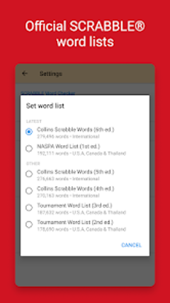 Word Checker for SCRABBLE Image