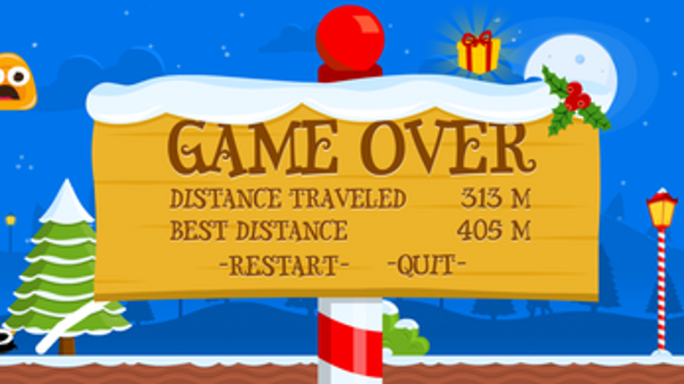 Christmas Adventure of Rocket Penguin screenshot