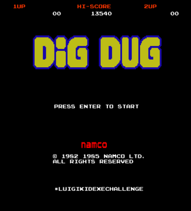Dig Dug.exe screenshot