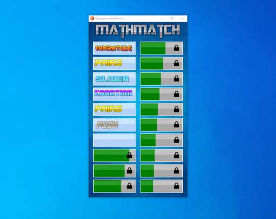 MathMatch Game Cover