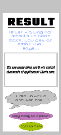 Scholarship Writer screenshot