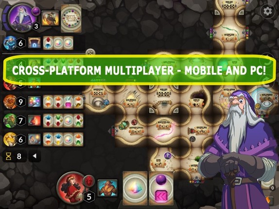 Gem Rush Strategy Board Game Image