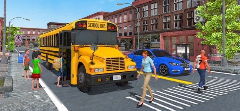 High School Bus Driving 2023 screenshot