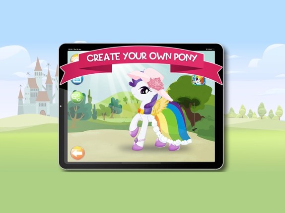 Little Princess Pony Dress Up screenshot