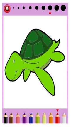 Ocean Animals Coloring Book - for Kids screenshot