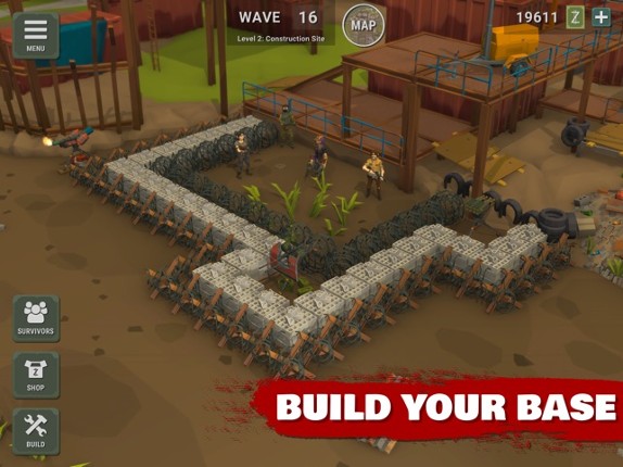 Overrun Zombies Tower Defense screenshot