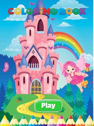 Princess Art Coloring Book - for Kids screenshot