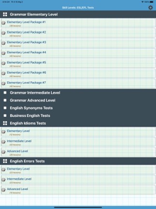 Skill Levels: ESL/EFL Tests Image