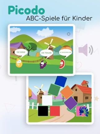 Spiele mit Buchstaben, Wörtern screenshot