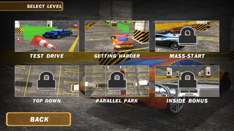 Super Cars Parking 3D - Underground Drive and Drift Simulator screenshot