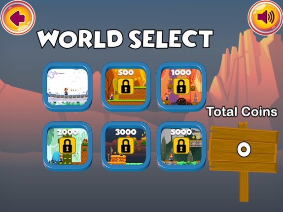 Ted Boy Super Adventure Worlds screenshot