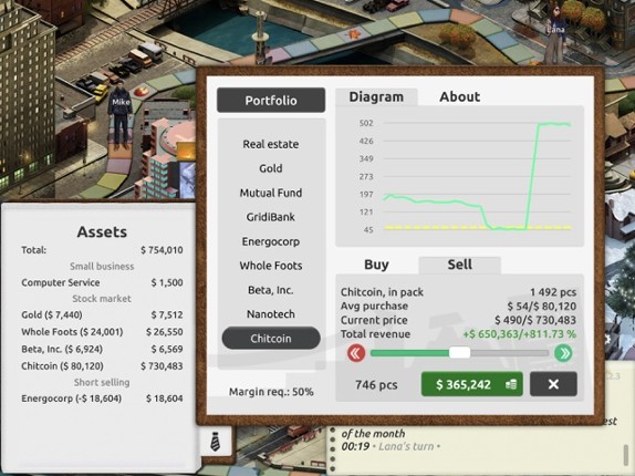 Timeflow Money Sim screenshot