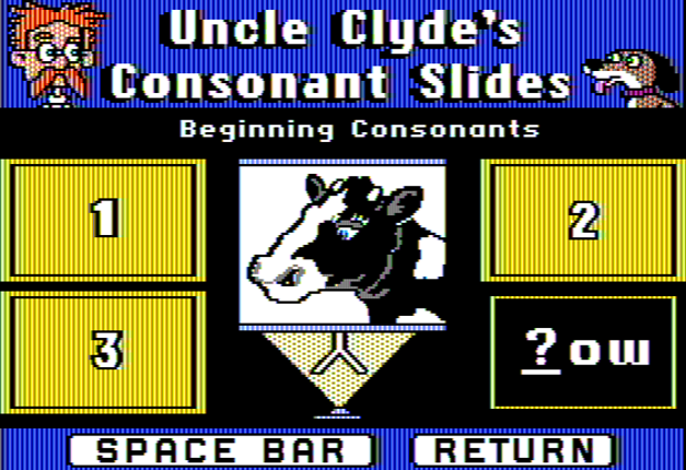 Uncle Clyde's Consonant Slides Image