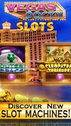 Vegas Party Casino Slots VIP Vegas Slot Machine Games - Win Big Bonuses in the Rich Jackpot Palace Inferno! Image