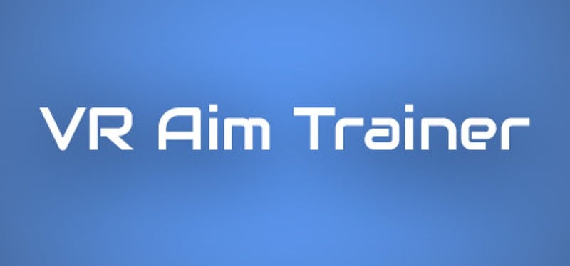 VR Aim Trainer Game Cover