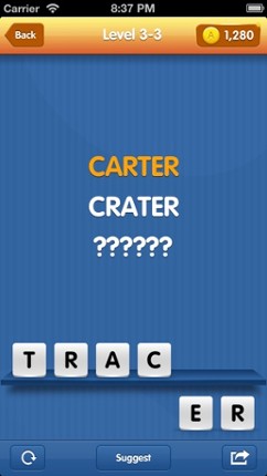 Anagrams - jumble letters and unscramble words. For lovers of word search game and crossword Image