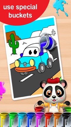 Baby Panda Paintbox - Coloring Games for Kids! screenshot