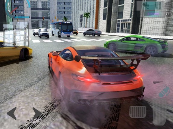 Car Crash City Street Image