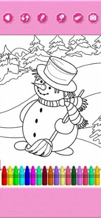 Christmas Coloring Book Games screenshot