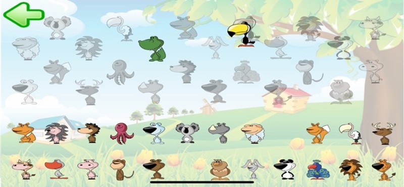 Cute animals for toddlers screenshot