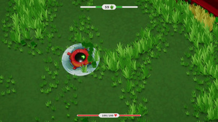 Deep Space Lawn Mowing Image