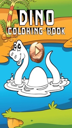 Dino Coloring Book : Free For Toddler And Kids! Image