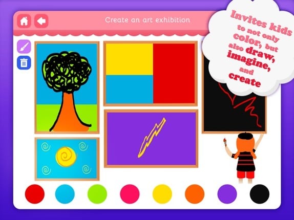 Doodle Fun for Girls - Draw & Play with Princesses Fairies and Mermaids screenshot