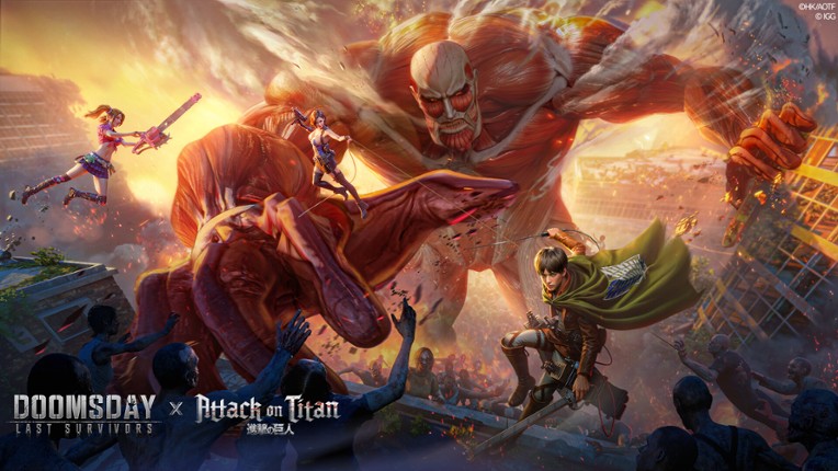 Doomsday × Attack on Titan screenshot