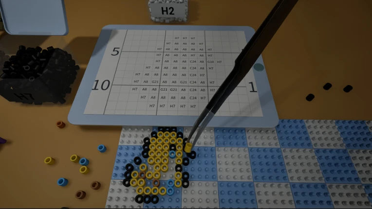Fuse Beads Simulator Image