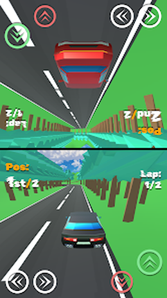 Two Player Racing - Speed Duel screenshot