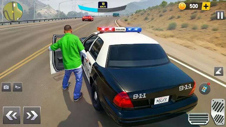 Highway Police Chase Cop Games screenshot
