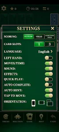 Solitaire Classic Klondike screenshot