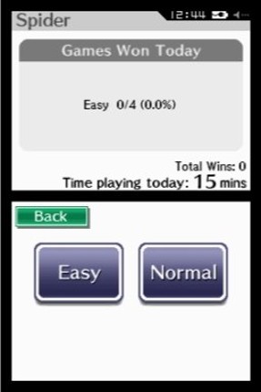 Touch Solitaire screenshot
