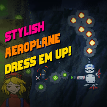 Stylish Aeroplane Dress 'Em Up Image