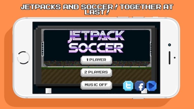 Jetpack Soccer screenshot