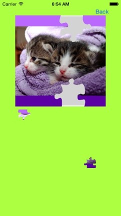 Kitten Jigsaw Puzzles screenshot