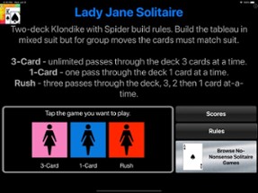 Lady Jane Solitaire Image