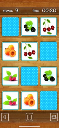 Memory Match train brain game screenshot