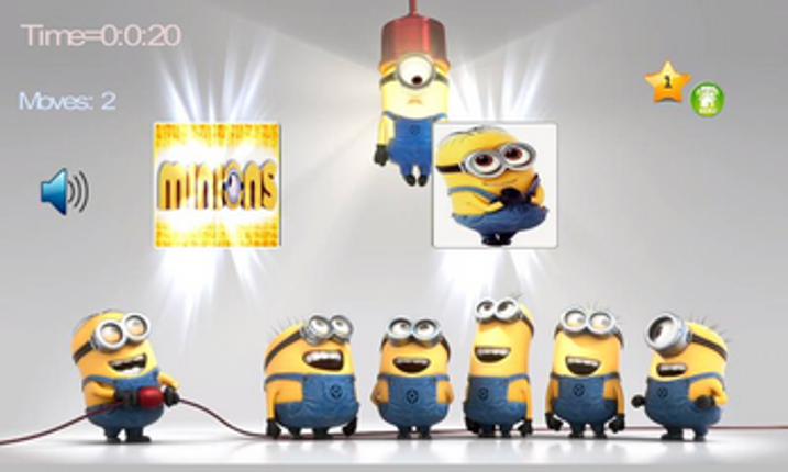Minions Memory 4 Kids Image