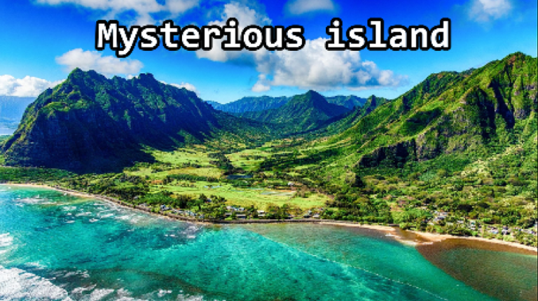 Mysterious island by ai Image