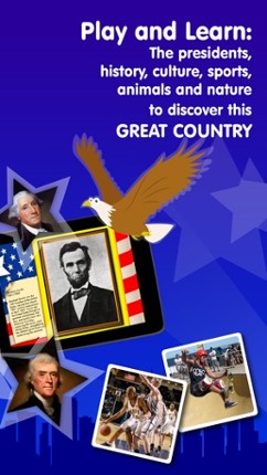 USA for Kids - Games &amp; Fun with the U.S. Geography screenshot
