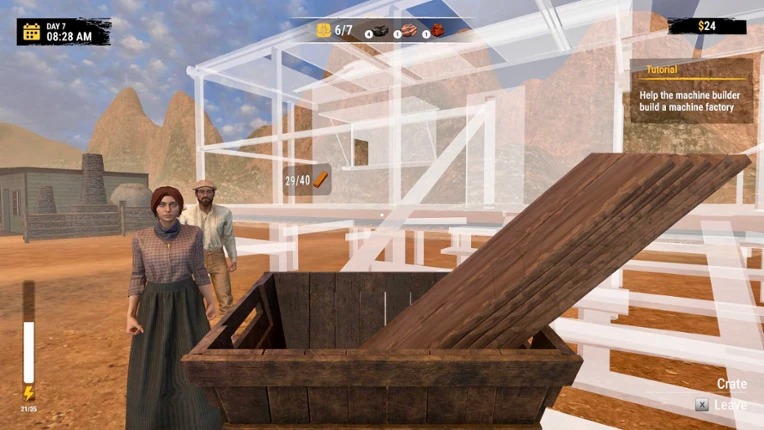 Wild West Miner Simulator: First Gun Image