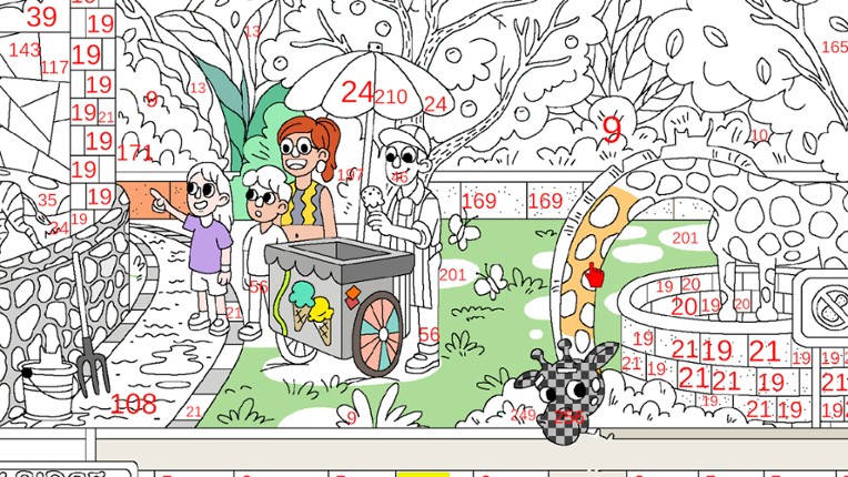 100 Cats Lost In World Find & Color screenshot