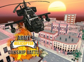 Army Helicopter Gunship Battle Image