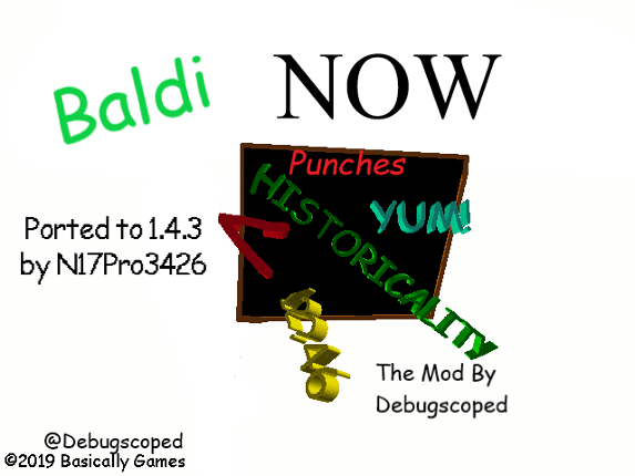 Baldi Now Punches 1.4.3 Port Image