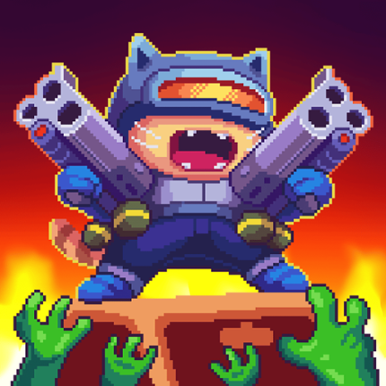 Cat Gunner: Super Zombie Shoot Image