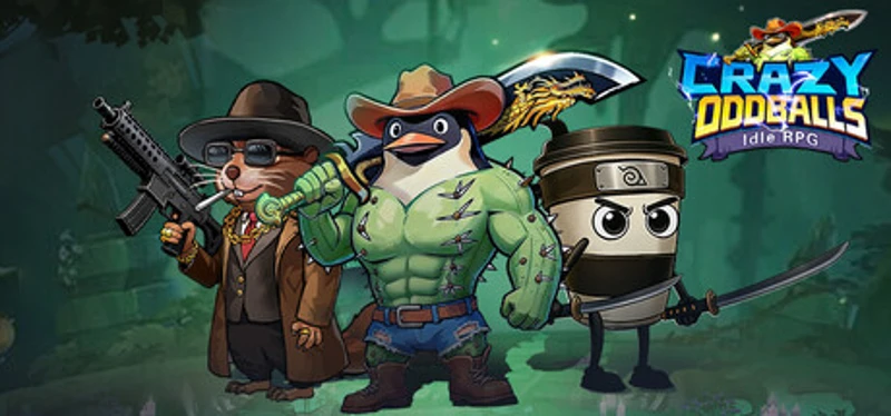Crazy Oddballs: Idle RPG Image