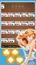 Fan Solitaire Free Card Game Classic Solitare Solo Image