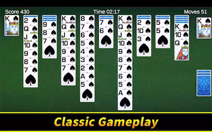 Spider Solitaire screenshot